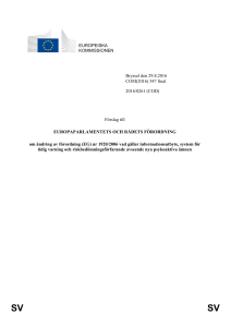 547 final 2016/0261 (COD) Förslag till EUROPAPARLAMENTETS