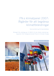 FN:s klimatpanel 2007