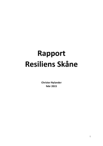 Rapport Resiliens Skåne - Tillväxt
