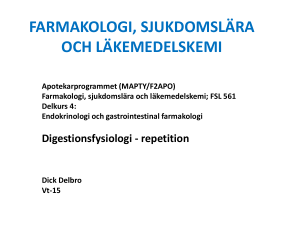 Digestionsfysiologi (ppt-bildspel)
