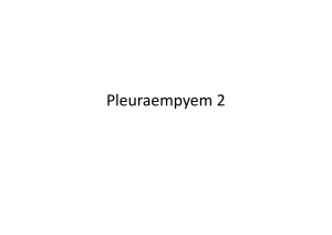 Pleuraempyem 2 - Infektion.net