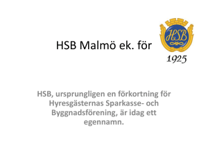 HSB Malmö ek. för