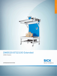 DWS Static DWS520-ST32100 Extended, Onlinedatablad
