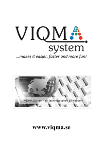 www.viqma.se - Viqma System