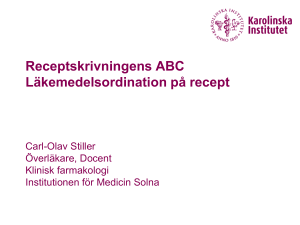 Receptskrivningens ABC Carl-Olav Stiller