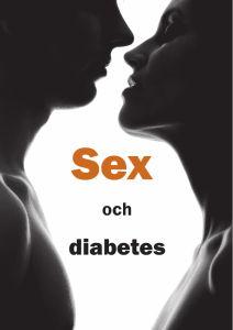 Sex och diabetes - Storstockholms Diabetesförening