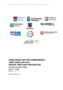 Handlingsplan för samverkan i Region Jämtland Härjedalen