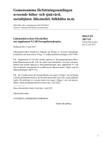 HSLF-FS 2017:53 - Läkemedelsverket