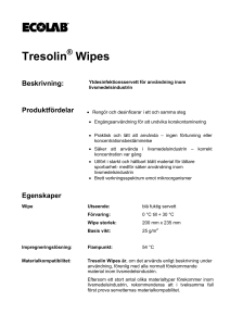 Tresolin Wipes