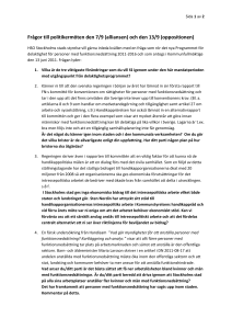 Sida 1 av 2 Frågor till politikermöten den 7/9 (alliansen) och den 13