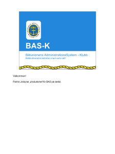 BAS-K - Svenska Båtunionen