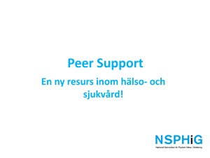 Peer support - Sn-dd