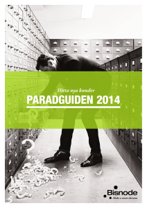 paradguiden 2014