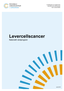 Levercellscancer - Om RCC i samverkan