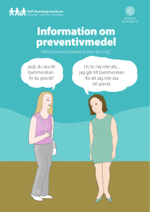 Information om preventivmedel