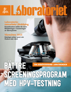 Laboratorie - samarbete i Jönköping Vårmöten 2015