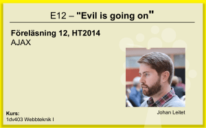 E12 – "Evil is going on"