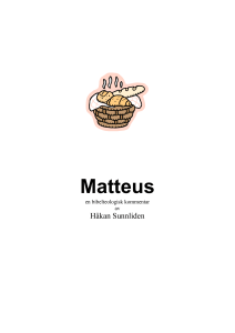 Matteus - Värnamo Pastorat