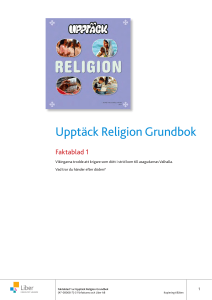 Upptäck Religion Grundbok