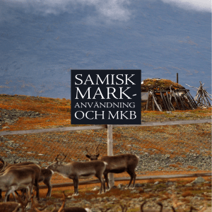 Samisk markanvändning och MKB