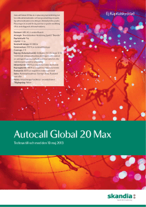 Autocall Global 20 Max