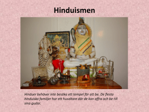 Hinduismen - Hylte gymnasieskola