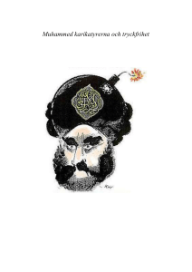 Muhammed karikatyrerna och tryckfrihet