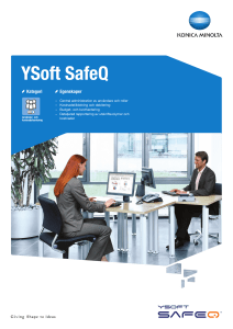 YSoft SafeQ - Konica Minolta