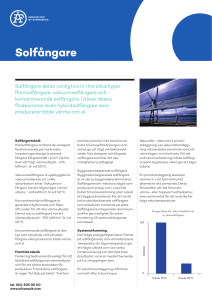 Solfångare - Energieffektivisering.se
