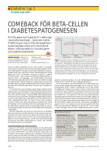 comeback för beta-cellen i diabetespatogenesen