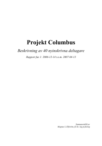 Projekt Columbus
