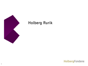 Holberg Rurik - Holberg Fondene