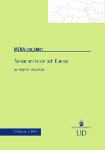 Tankar om islam och Europa