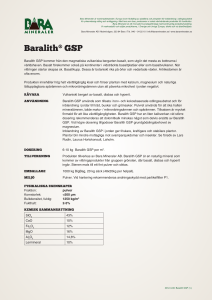Baralith® GSP - Bara Mineraler