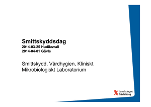 Smittskyddsdag - Region Gävleborg