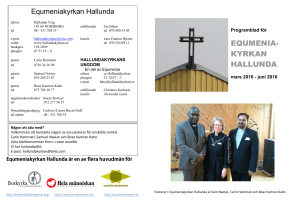 kyrkan hallunda - Equmeniakyrkan Hallunda och Equmenia Hallunda
