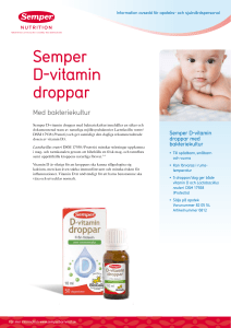 Semper D-vitamin droppar