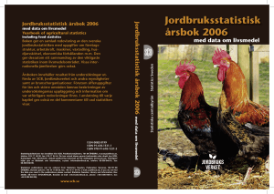 Jordbruksstatistisk årsbok 2006