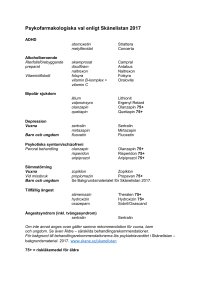 8_Psykofarmakologiska val enligt Skånelistan 2017