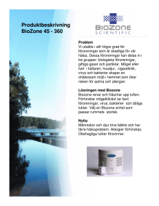 Produktbeskrivning BioZone 45