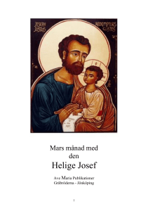 Helige Josef - Sankt Franciskus Katolska Församling