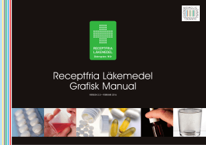Receptfria Läkemedel Grafisk Manual