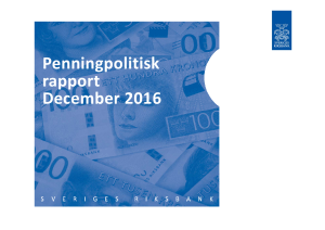 Penningpolitisk rapport december 2016, diagram