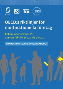OECD:s riktlinjer för multinationella företag
