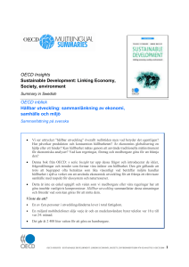 OECD Insights Sustainable Development: Linking