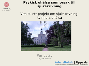 Per Lytsy - Arbets- och miljömedicin | Uppsala