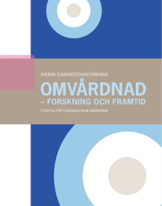 omvårdnad - Svensk sjuksköterskeförening