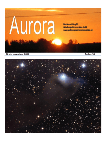 Nr 2014-4 - Göteborgs Astronomiska Klubb