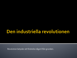 Den industriella revolutionen
