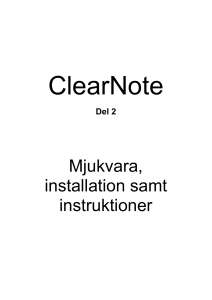 ClearNote - Polar Print